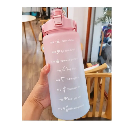 Günlük Motivasyon Su Matarası 2 Litre